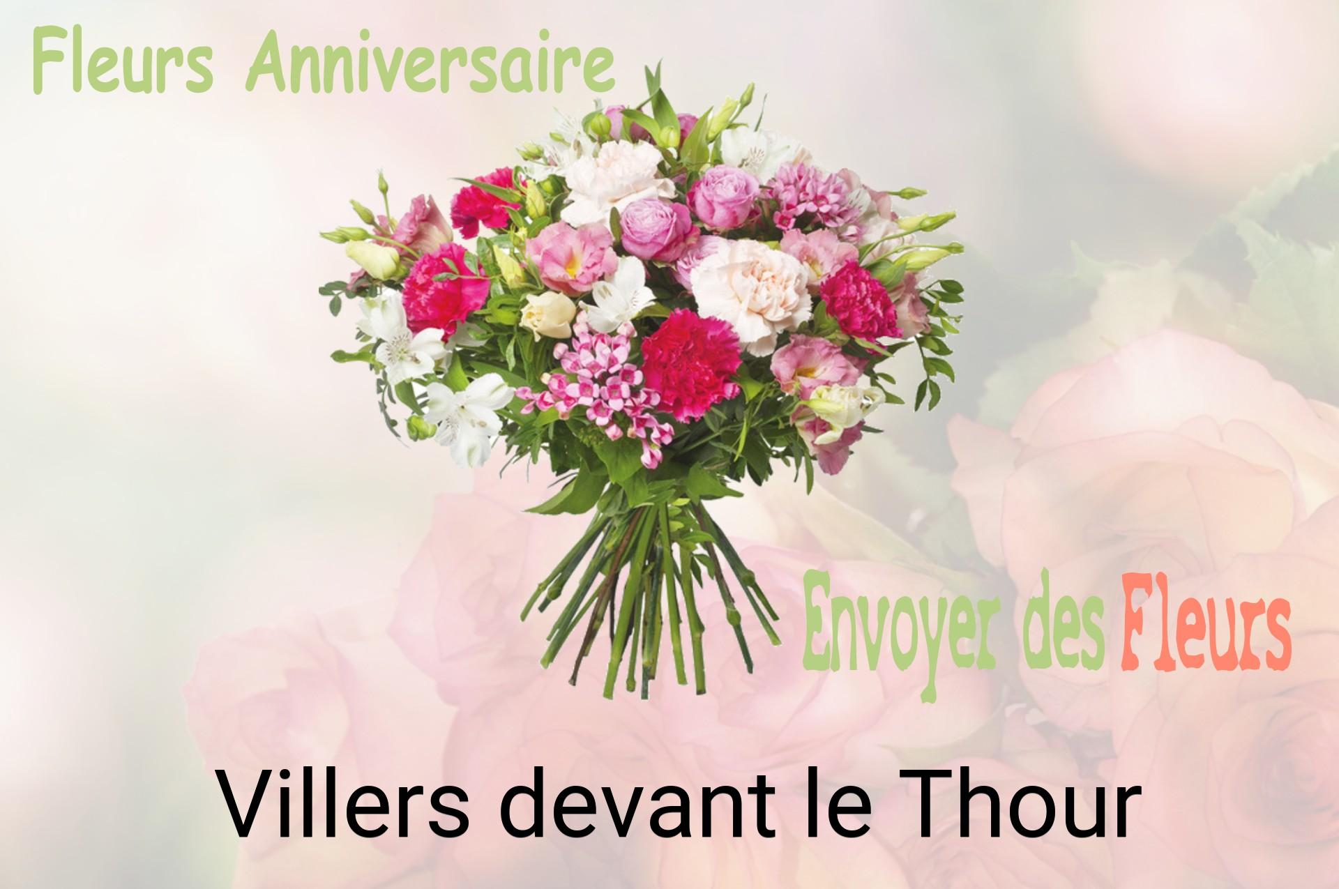 Bouquet de fleurs d’anniversaire livré à Villers-devant-le-Thour