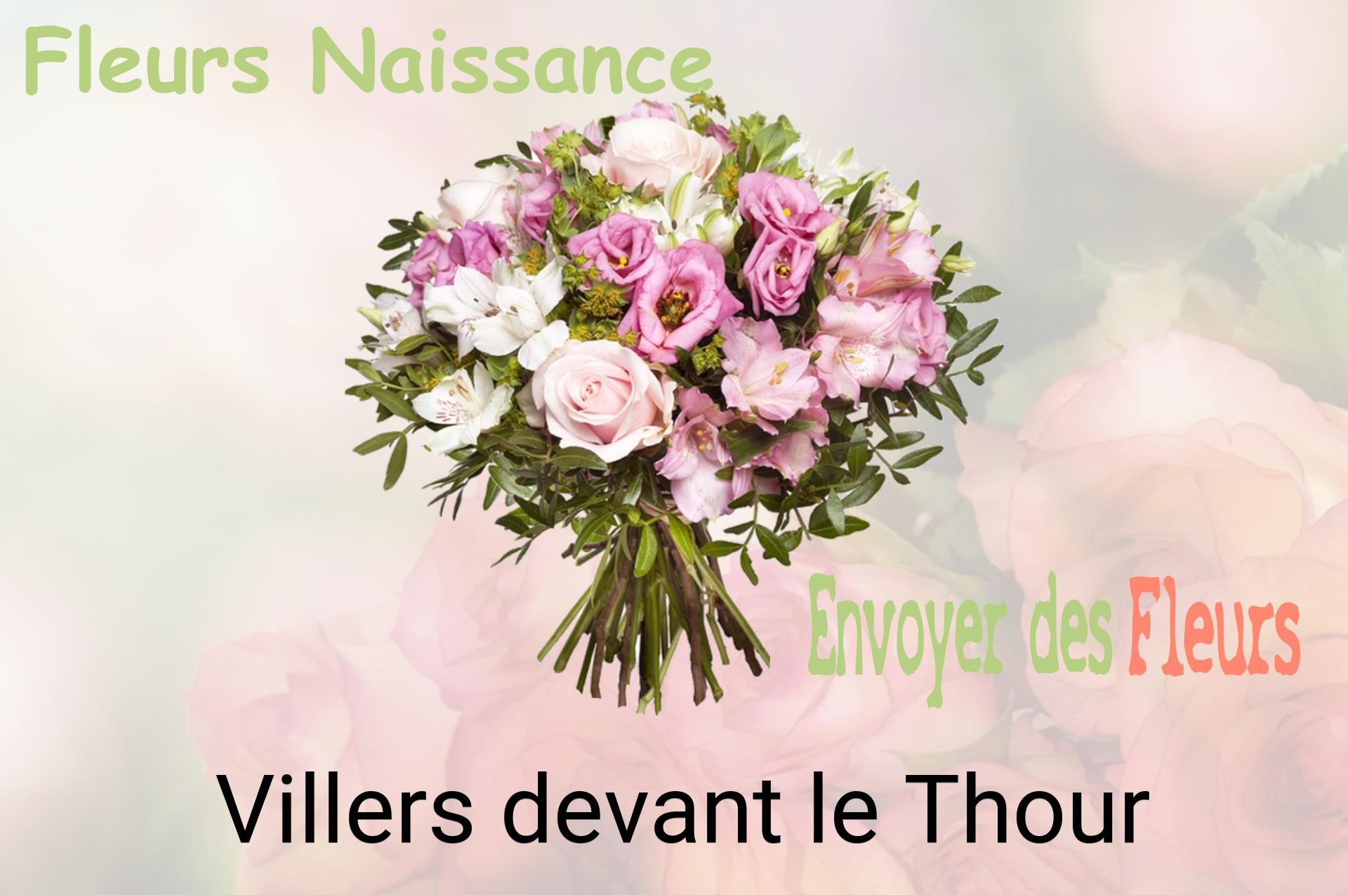 Bouquet de fleurs de naissance livré à Villers-devant-le-Thour