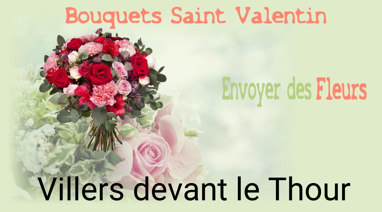 Roses de Saint-Valentin livrées à Villers-devant-le-Thour